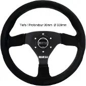 Sparco Steering Wheel 383 Suede Black