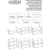 Arditex Disney Mickey 3 Drawer Storage Shelf Veelkleurig Kinderen