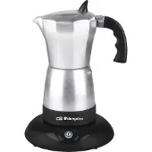 Orbegozo KFE 660, Elektrische mokkakoker, Koffiebonen, Zwart, Roestvrij staal