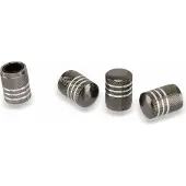 Dunlop Ventieldoppen Av Aluminium Zilvergrijs 4 Stuks