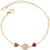NAEMI Armband rood / robijnrood