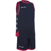 Kelme Vitoria Set Zonder Mouwen Rood,Blauw 10 Years Kinderen