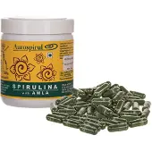 Aurospirul Spirulina met Amla – 500 Capsules
