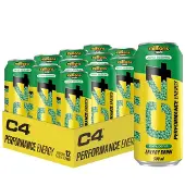 Cellucor C4 Energy Drink - 12x 500 ml - Millions Apple