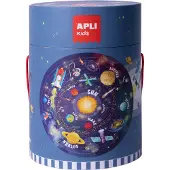 APLI Kids Ronde Puzzel Zonnestelsel
