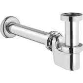 Sapho Wastafelsifon 5/4", afvoer 32mm, chroom