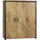 Maxfurn Linnenkast Fire - 3Deurs - Lamulux - Mango -