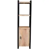 WGXL Collection Boekenkast Erik - 1 Deur - Acaciahout -