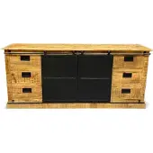 WGXL Collection Dressoir Toon - Groot - Mangohout - 185 cm -