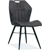 MX Sofa Eetkamerstoel Scala - Microvezel - Antraciet - MxSofa