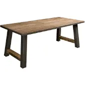 Tower Living Eettafel Nano - Salhout - Bruin - 220 cm -