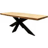 WGXL Collection Eettafel Oval - Teakhout - Spinpoot - 300 cm -
