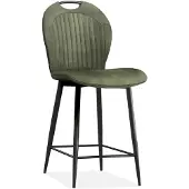 MX Sofa Barkruk Capri - Microvezel - Mossgroen - MxSofa