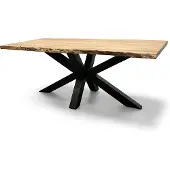 WGXL Collection Boomstamtafel Live Edge - Acaciahout - Spinpoot - 300 cm -