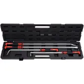 Ks Tools 911.8410 Hendelijzerset, 4-delig