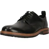 Clarks Veterschoen 'Aldwin' zwart