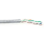 ACT XS100H CAT6 U/UTP PVC Kabel Massief met Adersplitter Rol - 100 meter