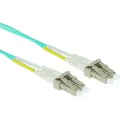 ACT RL9620 Glasvezel Patchkabel Duplex LSZH - LC/LC 50/125µm OM3 - 20 meter