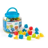 Miniland Superpegs 128 Units Veelkleurig Kinderen