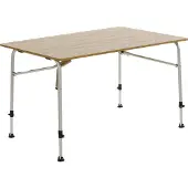 Travellife Sorrento Campingtafel honeycomb brown 80 x 60 - Stabiel en lichtgewicht frame - Draagtas inbegrepen