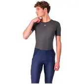 Castelli - Medio Base Layer S/S - Fietsonderhemd M, blauw