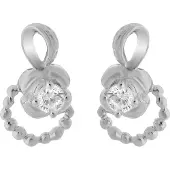 Orphelia Dames 925 Sterling Zilveren Oorbellen - Zilver ZO-5236