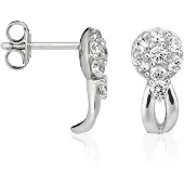 Orphelia Dames 925 Sterling Zilveren Stud Oorbellen - Zilver ZO-5105