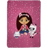 Gabby's Dollhouse - fleece deken - 100x140cm (plaid)