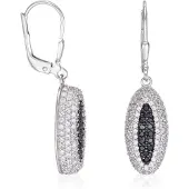 Orphelia Dames 925 Sterling Zilveren Oorbellen - Zilver ZO-5177