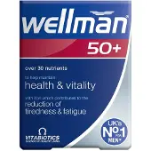 Vitabiotics Vitabiotica - Wellman 50+ 30 tabletten
