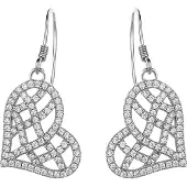 Orphelia Dames 925 Sterling Zilveren Oorbellen - Zilver ZO-5221