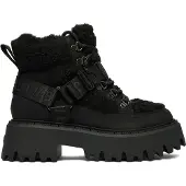 Buffalo Veterlaarsjes 'ASPEN' zwart