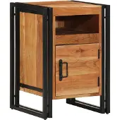 vidaXL Nachtkastje 40x40x59 cm Massief hout Acacia