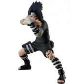 Banpresto Naruto Shippuden, Sasuke Uchiha, Vibrerende Sterren Figuur, 14 cm