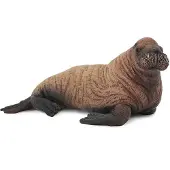 Collecta zeedieren: walruskalf 7 cm bruin