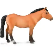 Collecta Figuur: Mongools paard, hengst, kleur: lichtbruin (lightbay), artikelnummer: 88919
