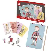 Janod Bodymagnet In 12 Languages Veelkleurig 12 Months-7 Years Kinderen