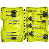 Ryobi Doos met 15 bonte uitstekers schacht Ø 6 mm - RAKRBS15