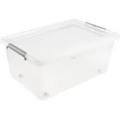 Keeeper 1104200100000 Opbergbox/Clipbox Lars, met wielen, 40 liter
