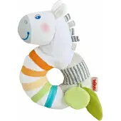 Haba Rammelaar - Grijpspeeltje - Zebra - 6m+