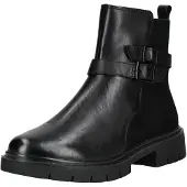 Tamaris Boots 'Enkellaarsjes Plat' zwart