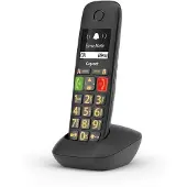 Gigaset E290 Analoge-/DECT-telefoon Nummerherkenning Zwart