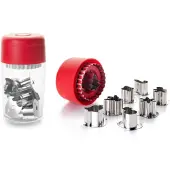Ibili Set Van 8 Linzer Kerstkoekjesvormpjes