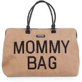 Childhome Mommy Bag - Verzorgingstas - Raffia Look - Ruim - Multifunctioneel - Waterafstotend