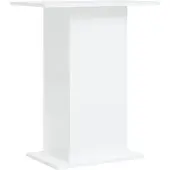 vidaXL Aquariumstandaard 60,5x36x72,5 cm bewerkt hout wit