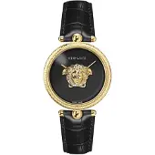 Versace Horloge, VECO02722, Zwart, (Zwitserse makelij, Analoog horloge)