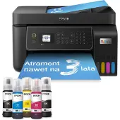 Epson EcoTank L5310, Inkjet, Kleurenprinten, 5760 x 1440 DPI, A4, Direct printen, Zwart