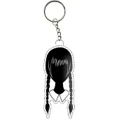 KARACTERMANIA - Wednesday - Hoofd - Sleutelhanger - Zwart