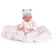 MuÑecas Antonio Juan Carla Nubes Newborn Doll Roze Kinderen