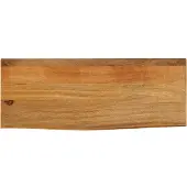 vidaXL Tafelblad met natuurlijke rand 80x20x2,5 cm massief mangohout